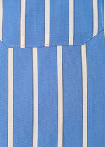 Judge Loose Blue Striped Blouse