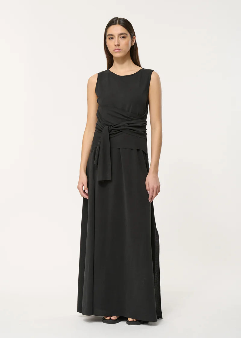 Jakarta Belted Maxi Dress
