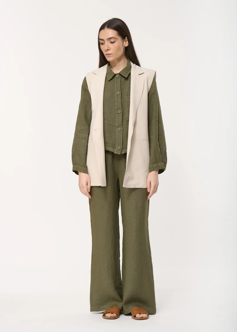Jaipur Sleeveless Suit Jacket