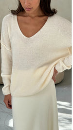 Hailey Sweater-Ivory