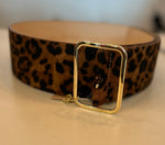 Sandile Belt - Persian Leopard/Gold