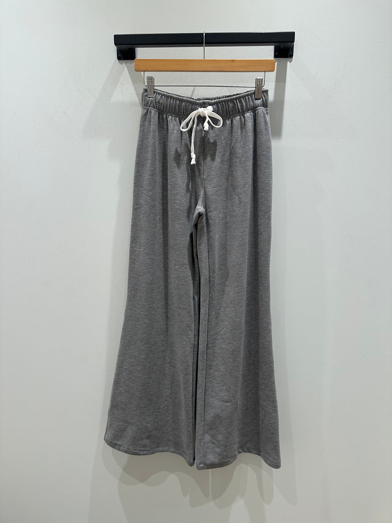 Wide Leg Pant - Grey
