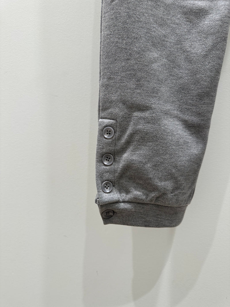 Button Cuff Jogger - Grey