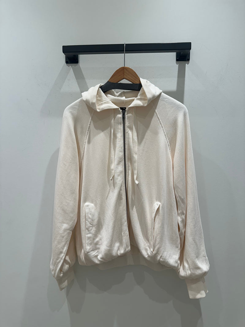 Bubble Hem Hood Jacket