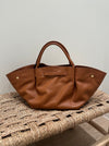 Borsa Art Feny Button Bag - Cognac