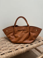 Borsa Art Feny Button Bag - Cognac