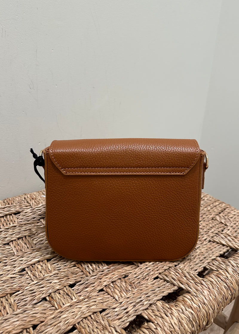 Borsa Art Morgan Clutch Bag - Cognac