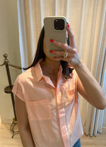 Lana Blouse-Papaya Punch