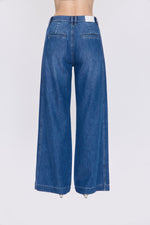 Jadyn Seamed Low Slung Palazzo Pant - Imagine