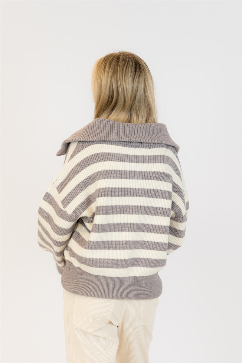 James Zip-Up Cardi