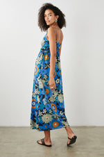 Justine Dress - Azul Wildflower