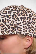 Joselien Leopard Cap