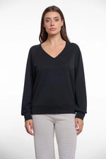 Karlijn V-Neck Sweatshirt