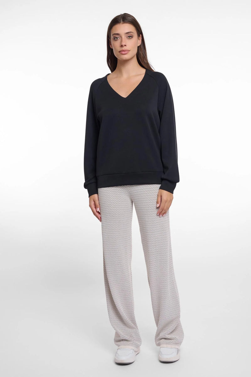 Karlijn V-Neck Sweatshirt