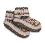 Northern Isles Knit Bootie - Brown