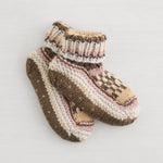 Northern Isles Knit Bootie - Brown