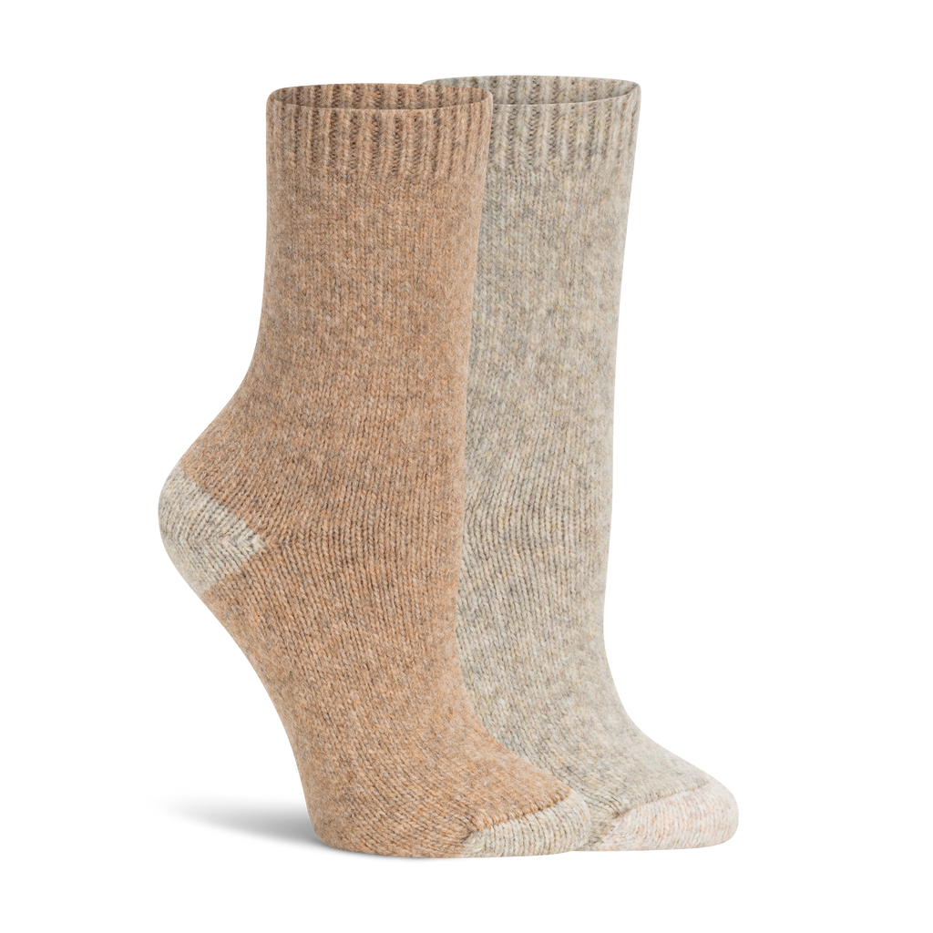 Sweater Knit Crew Socks - 2PK