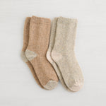 Sweater Knit Crew Socks - 2PK