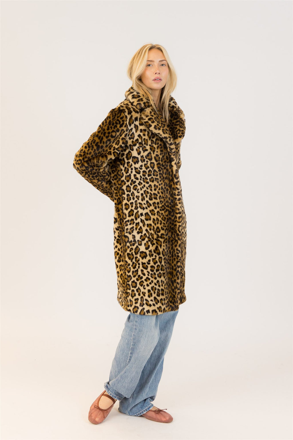 Leo Faux Fur Coat