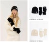 Apres Heart Beanie And Mitten Set