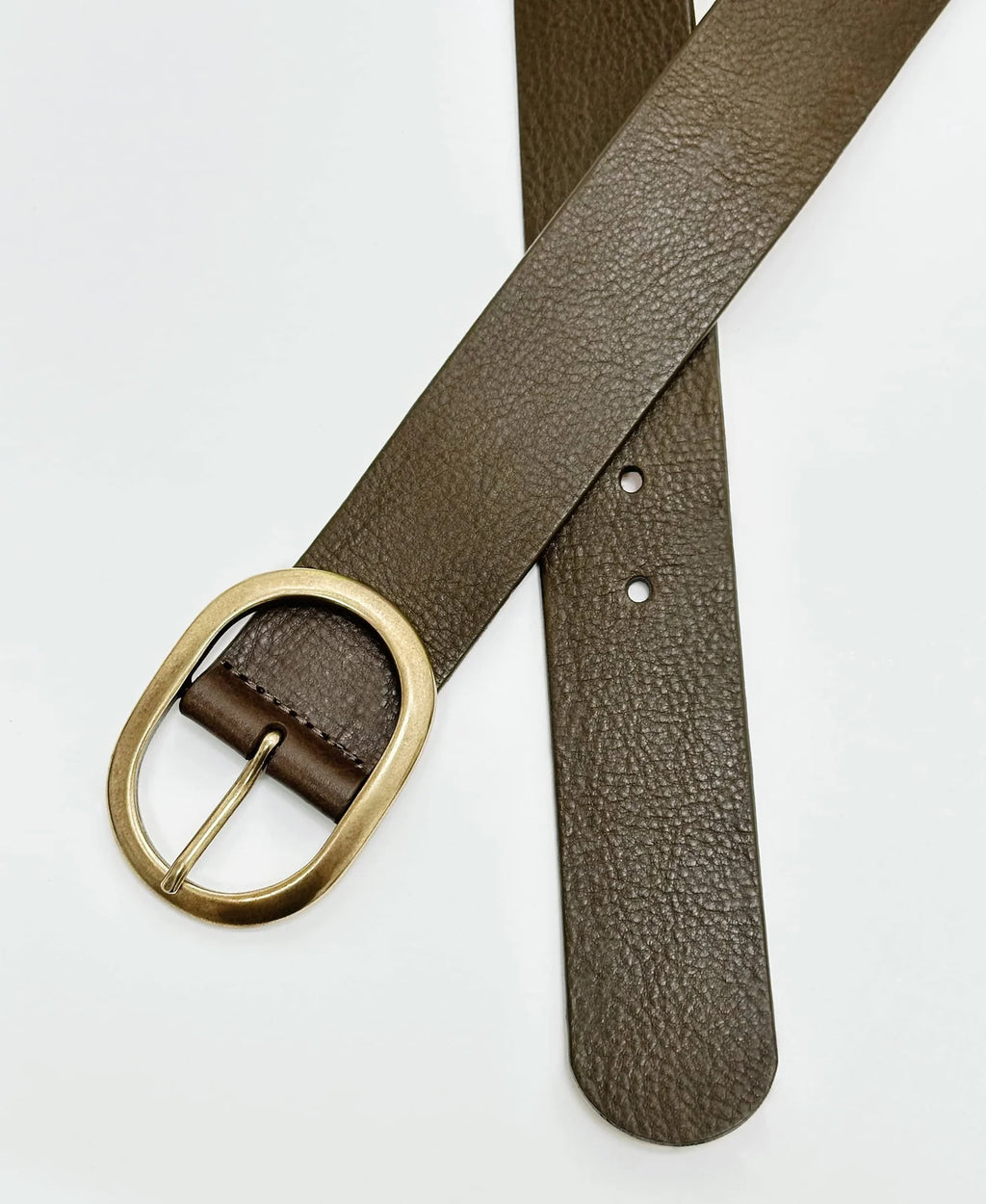 Moira Belt - Olive Vachetta