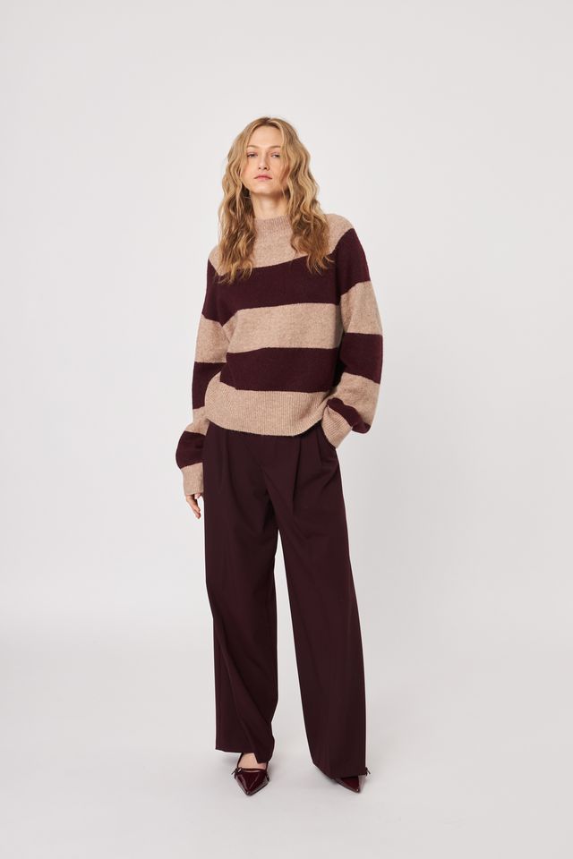 Edison Sweater - Pinot Stripe