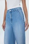 Dalia Denim Trouser - Palo Alto