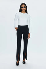 Diana Mid Rise Front Slit Tailored