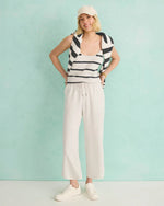 Angie Crop Wide Leg Pant - Moonstone