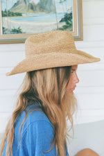 Raffia Cowboy Hat