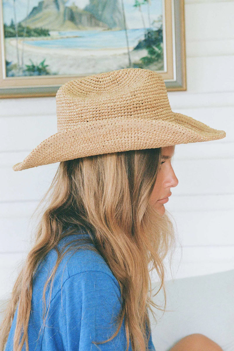 Raffia Cowboy Hat