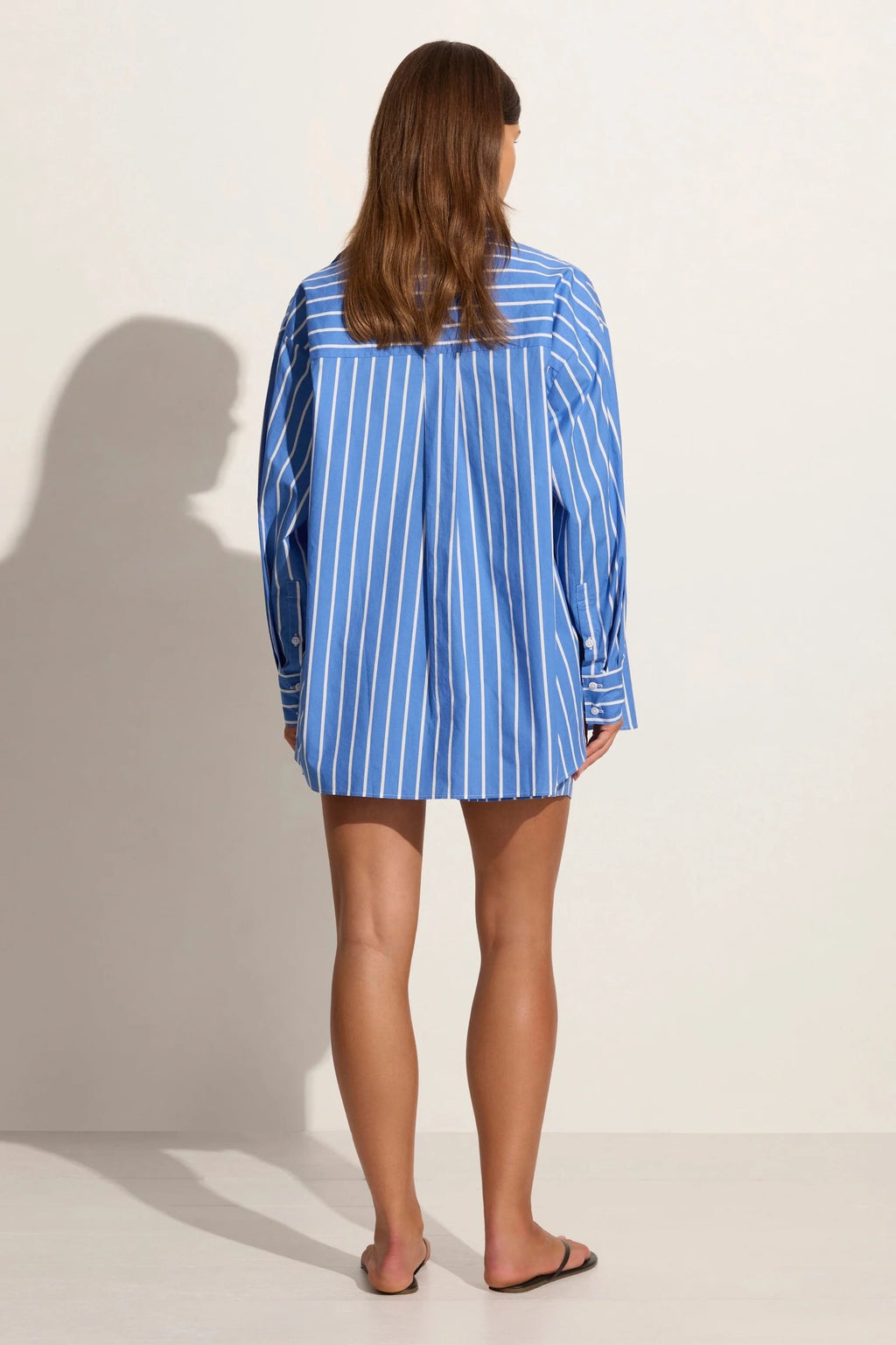 Daija Shirt - Adia Stripe/Ocean Blue