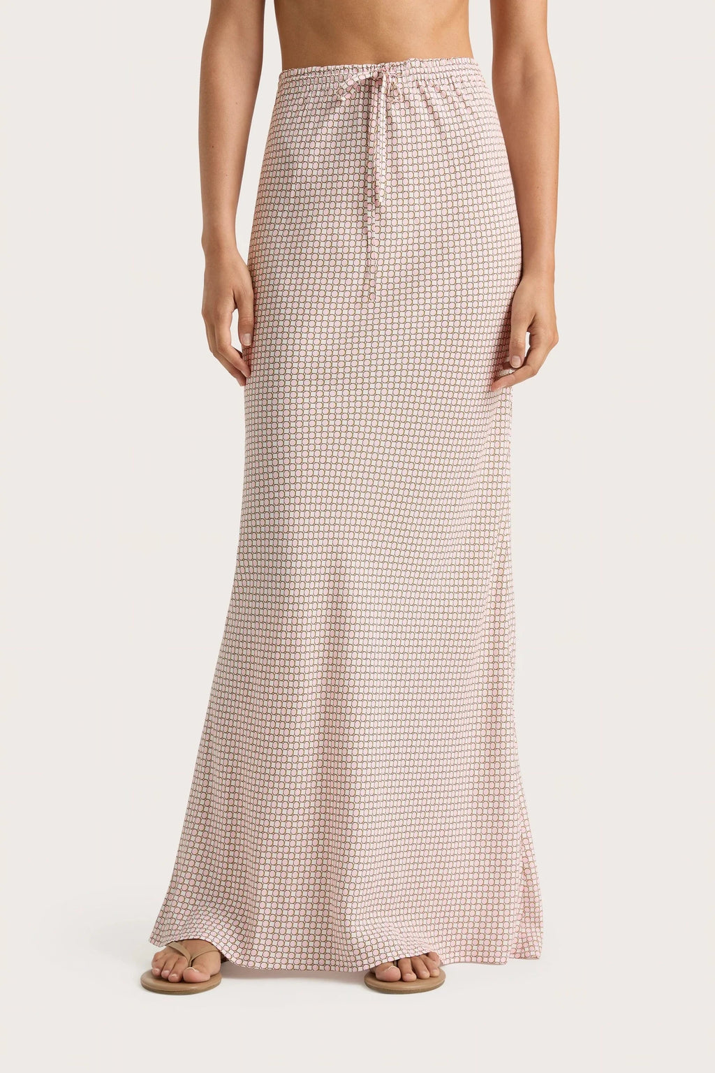 Menton Maxi Skirt - Oliander Blush