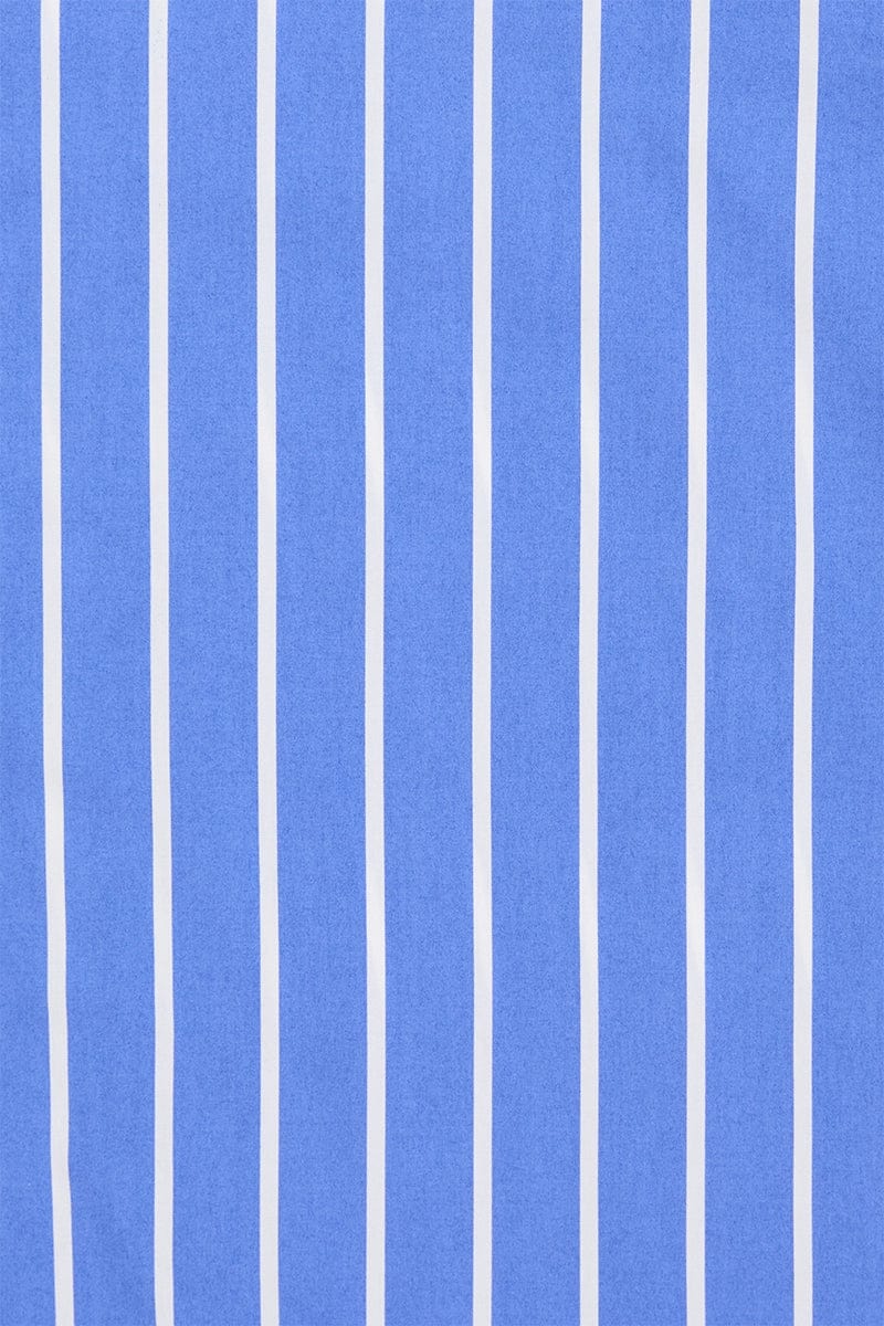 Elva Short - Adia Stripe/Ocean Blue