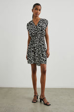 Siera Dress - Ebony Texture