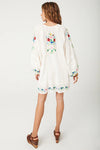 Florapaloosa Embroidered Tunic Dress