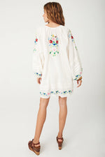 Florapaloosa Embroidered Tunic Dress