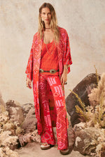 Libertine Reversible Robe-Cayenne