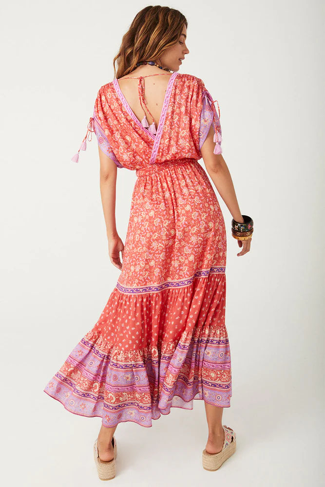 Sunshine Bandit Gown - Cayenne