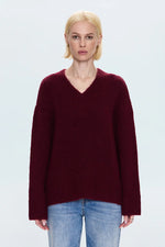 Talia Sweater-Claret