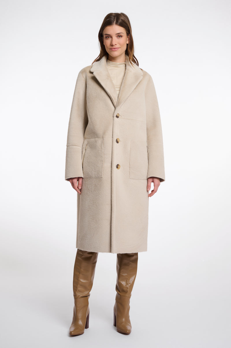 Tatiana Revertsible Long Coat