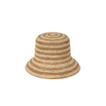 Inca Bucket Hat-Mocha Stripe