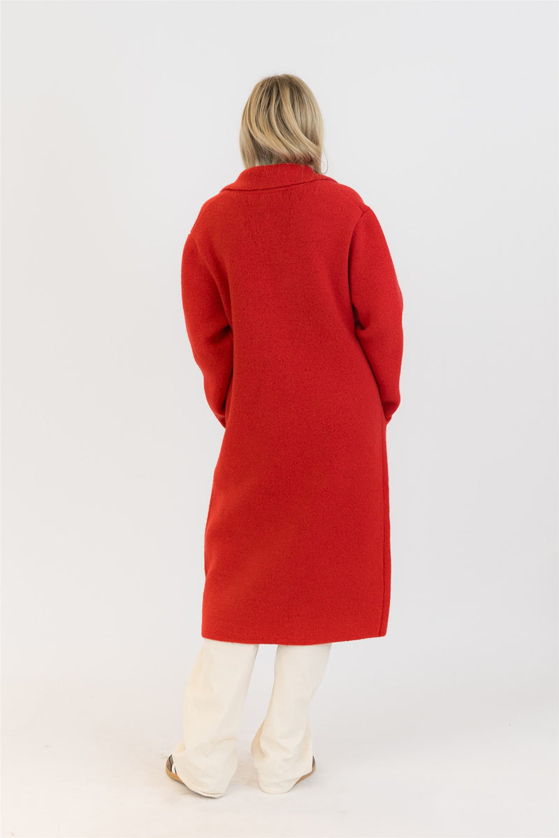 Victoria Eco Coat - Red