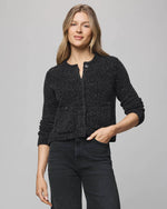Andrea Chenille Crop Cardigan