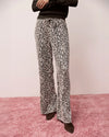 Lounge Denim Leopard Pant