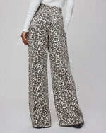 Lounge Denim Leopard Pant