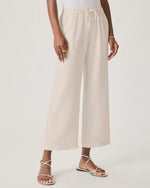 Angie Crop Wide Leg Pant - Moonstone
