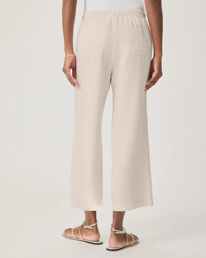 Angie Crop Wide Leg Pant - Moonstone