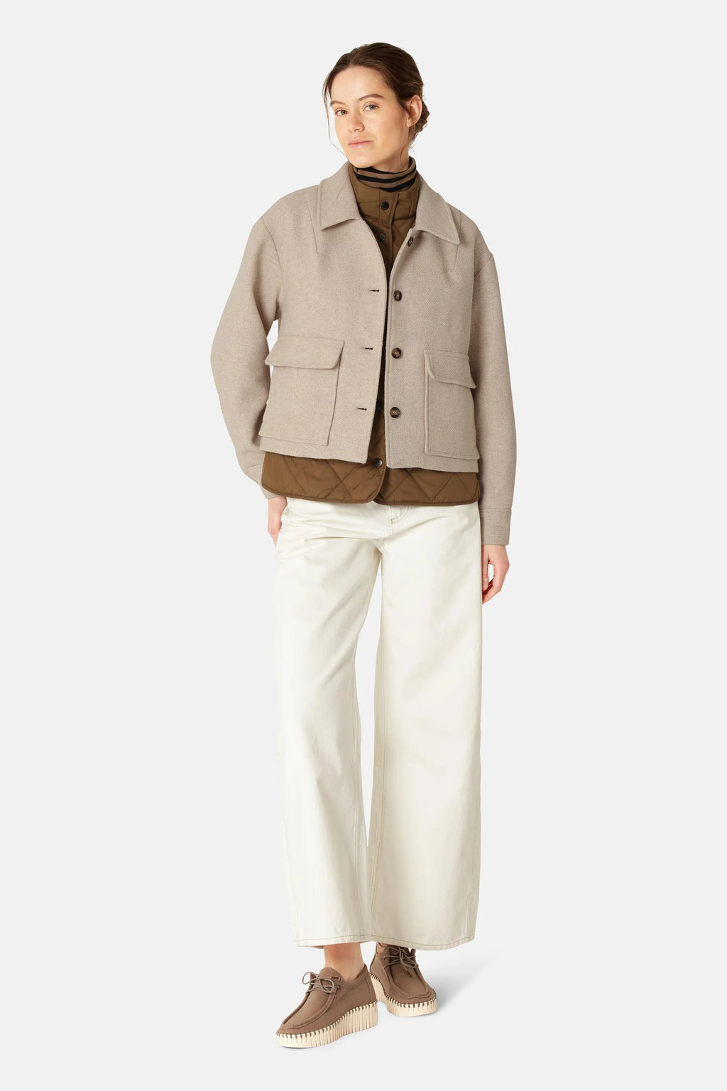 Short Buttoned Jacket