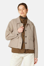 Short Buttoned Jacket
